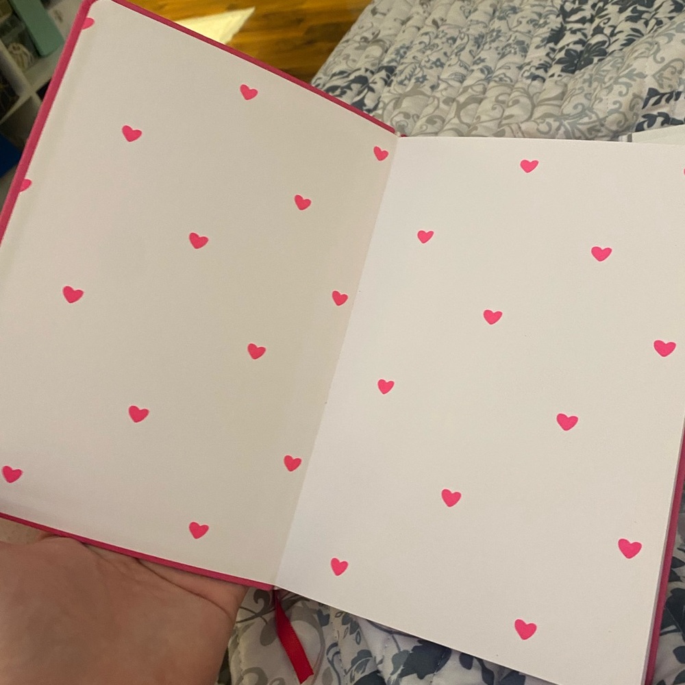 Pink leather journal - Picture 3 of 4